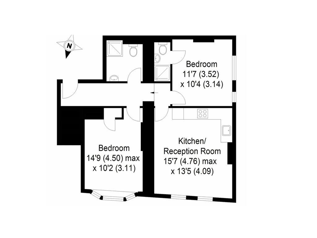 Camden Central - Boutique Apartment Londra Oda fotoğraf